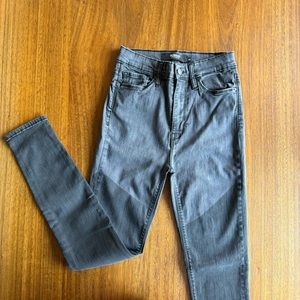 ⚡️ 5/$10 Hudson Barbara Super Skinny Dark Grey High Waist Size 26